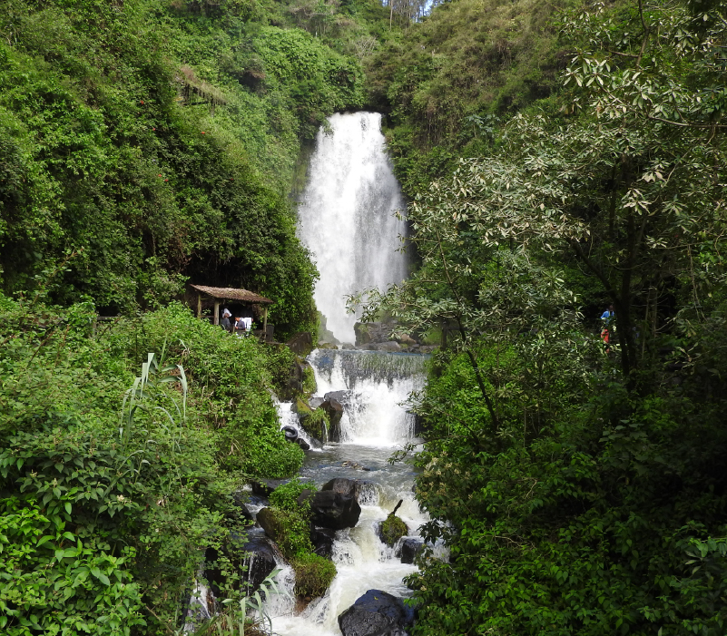 Peguche-waterfall